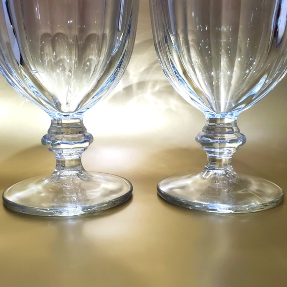 (2) 16oz "Gibraltar Clear" Duratuff Goblets by Libbey 🇺🇸 - Picture 10 of 16